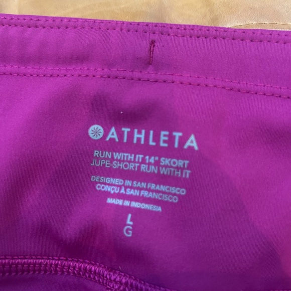 Athleta Run With It 14" Skort Size Large - Picture 4 of 6
